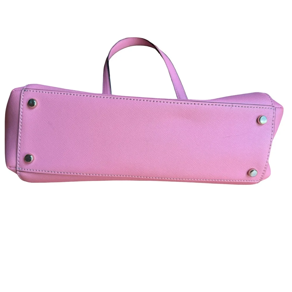 Kate Spade New York Cameron Street Satchel Pink Handbag Purse Leather Bag 11x9x4
